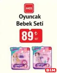 MGS OYUNCAK BEBEK SETİ